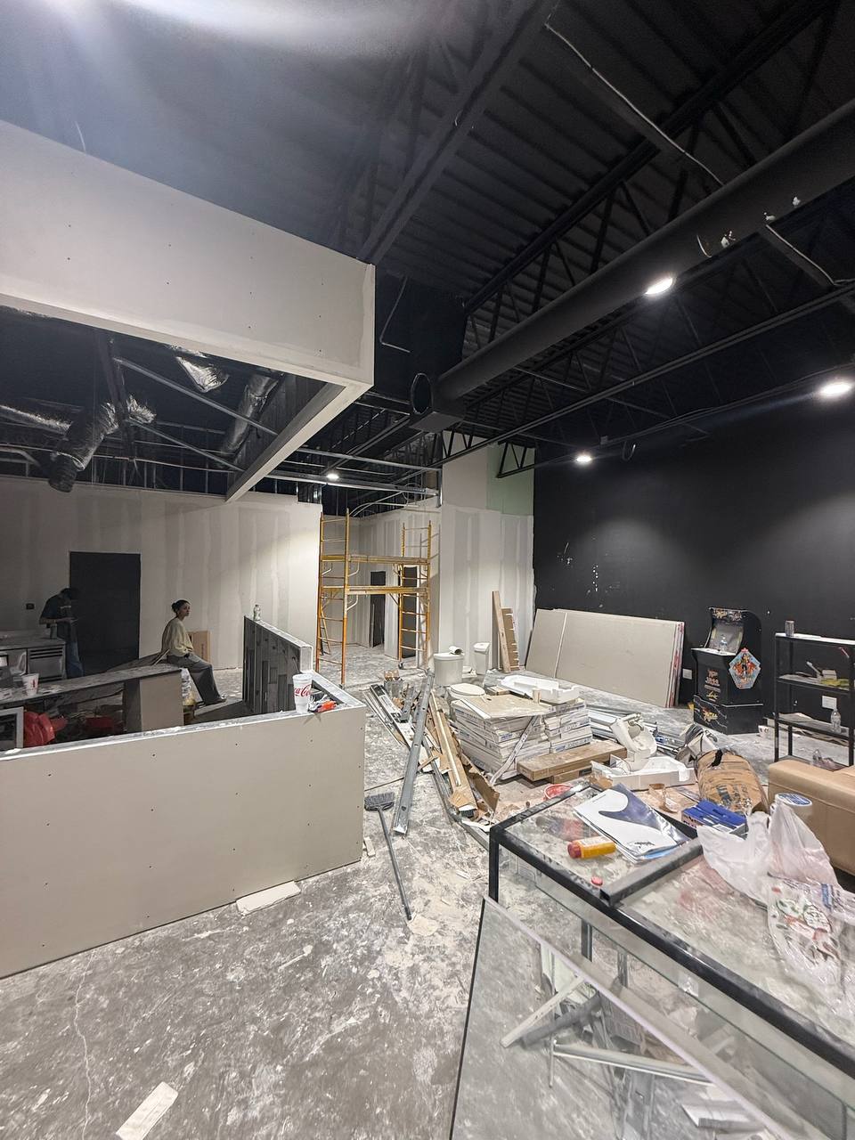 Before - Unfinished interior